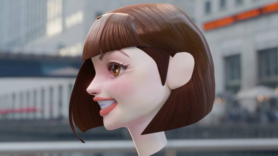 Personaje Femenino La Oriental William Vargas Buestan willyptico